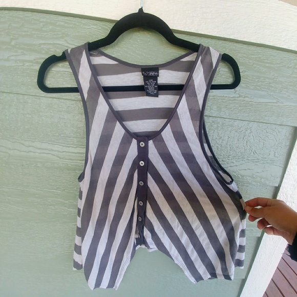 Buckle Festival Emo Style Oversize Tank by Daytrip - Picture 2 of 8